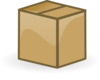 Closed Box Clip Art